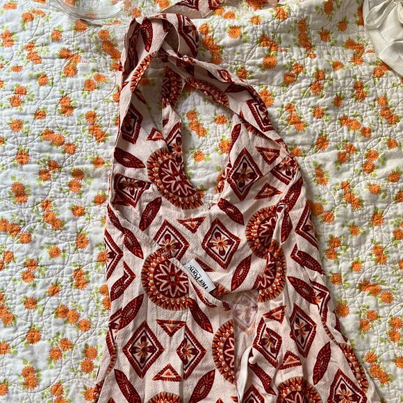 Her Pony Dakota Linen Halter Dress, (AU 8, Like a US 0) - Picture 7 of 11